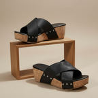 Avéra District Cross Wedge Sandals