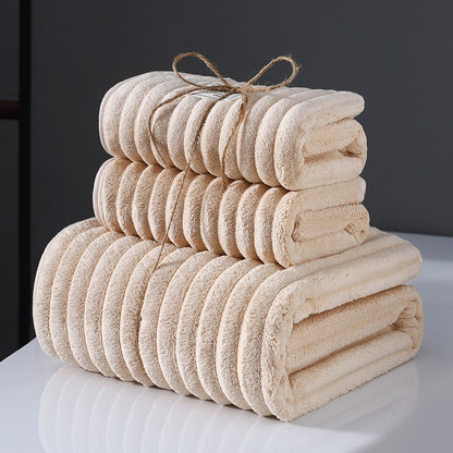 Thise™ Japanese Coral Fleece Towel Set