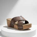 Avéra District Cross Wedge Sandals
