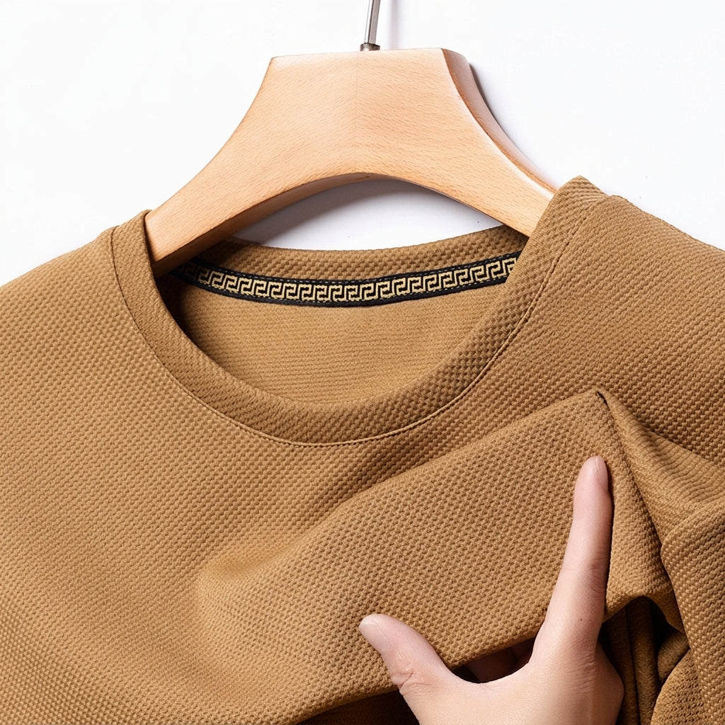 Urban Theory Waffle Knit Crewneck