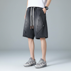 East End Cutout Denim Shorts
