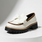 Avéra Contrast Bow Loafers