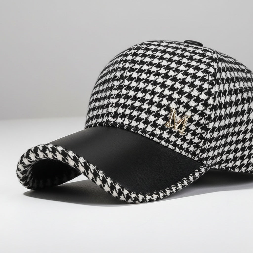 Mark Shelby Signature Houndstooth Cap