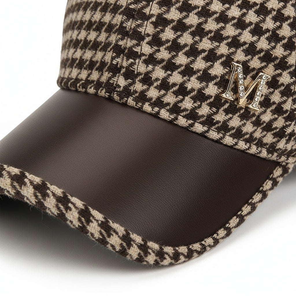 Mark Shelby Signature Houndstooth Cap