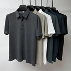 Alex Ford Icy Nylon Short-Sleeve Polo