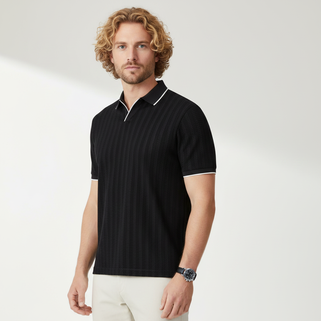 Jack Dean Nylon Performance Polo