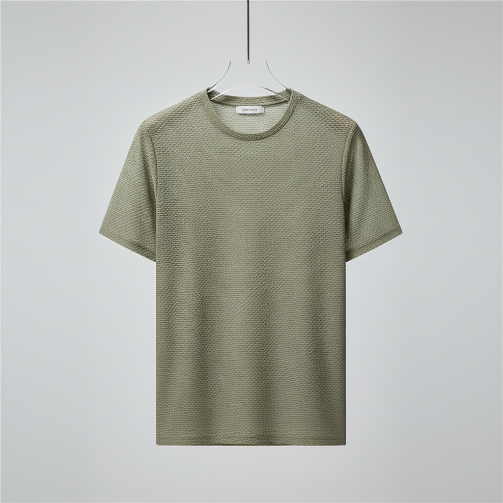 Giorgio Bamboo Mesh Crewneck