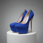 Ruth Rose Velvet Evening Heels