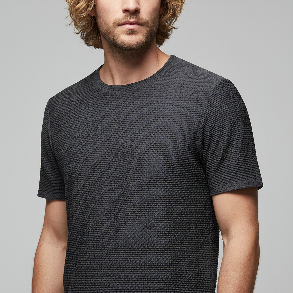 Giorgio Bamboo Mesh Crewneck