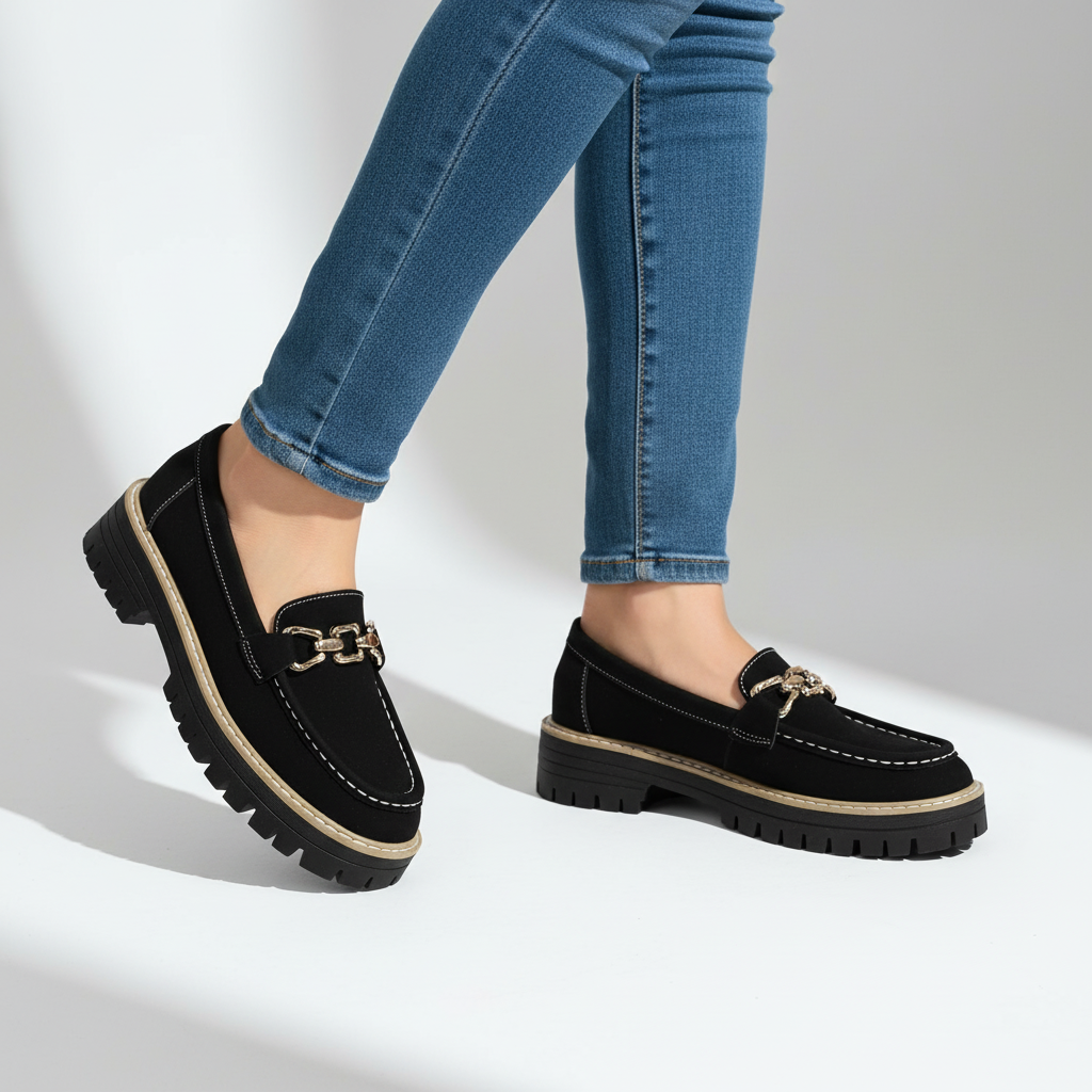 Avéra London Buckle Loafers