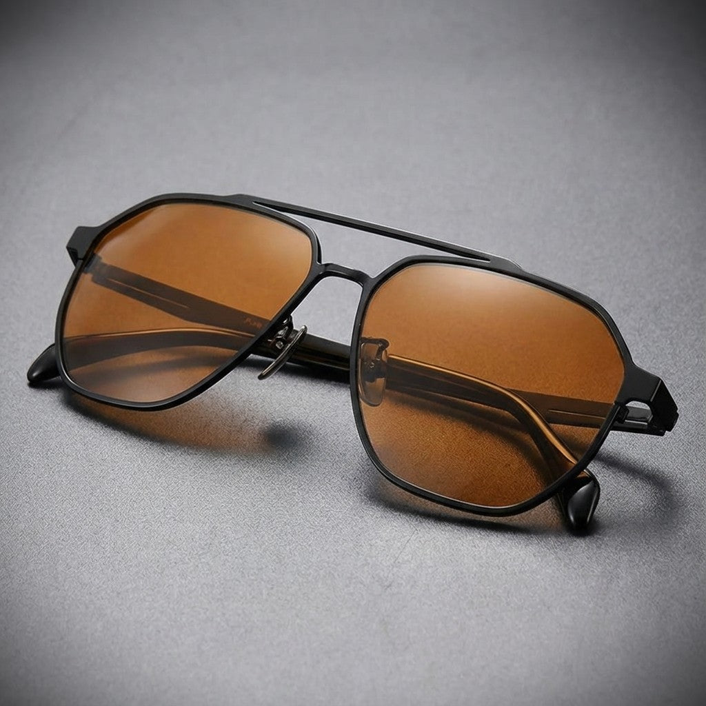 Grant Parker Titanium Aviator Shades