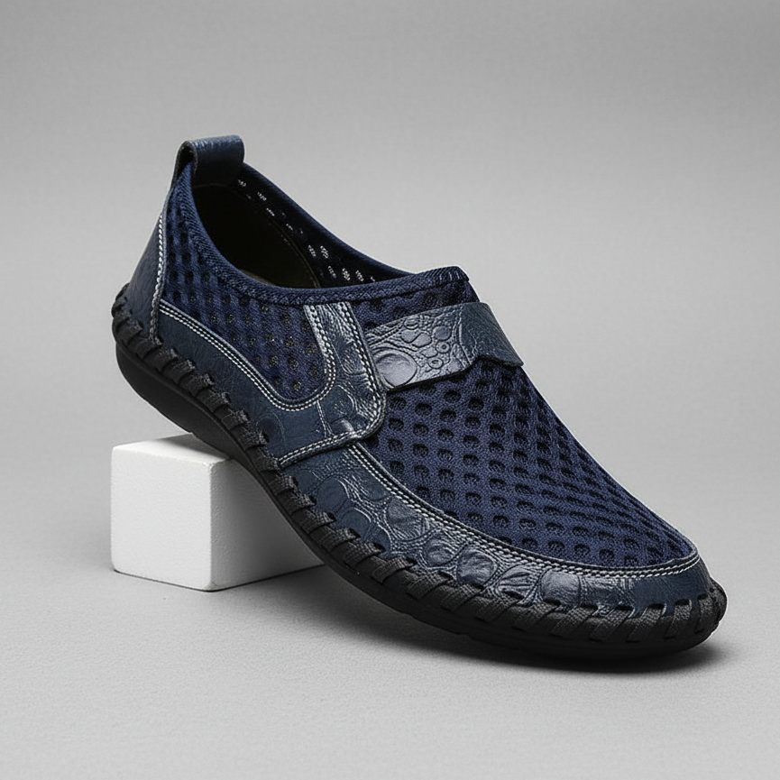 Santo Ridge Mesh Loafers