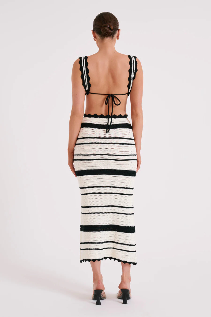 Jadia | Contrast Fishtail Maxi Co-Ord