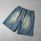 East End Cutout Denim Shorts