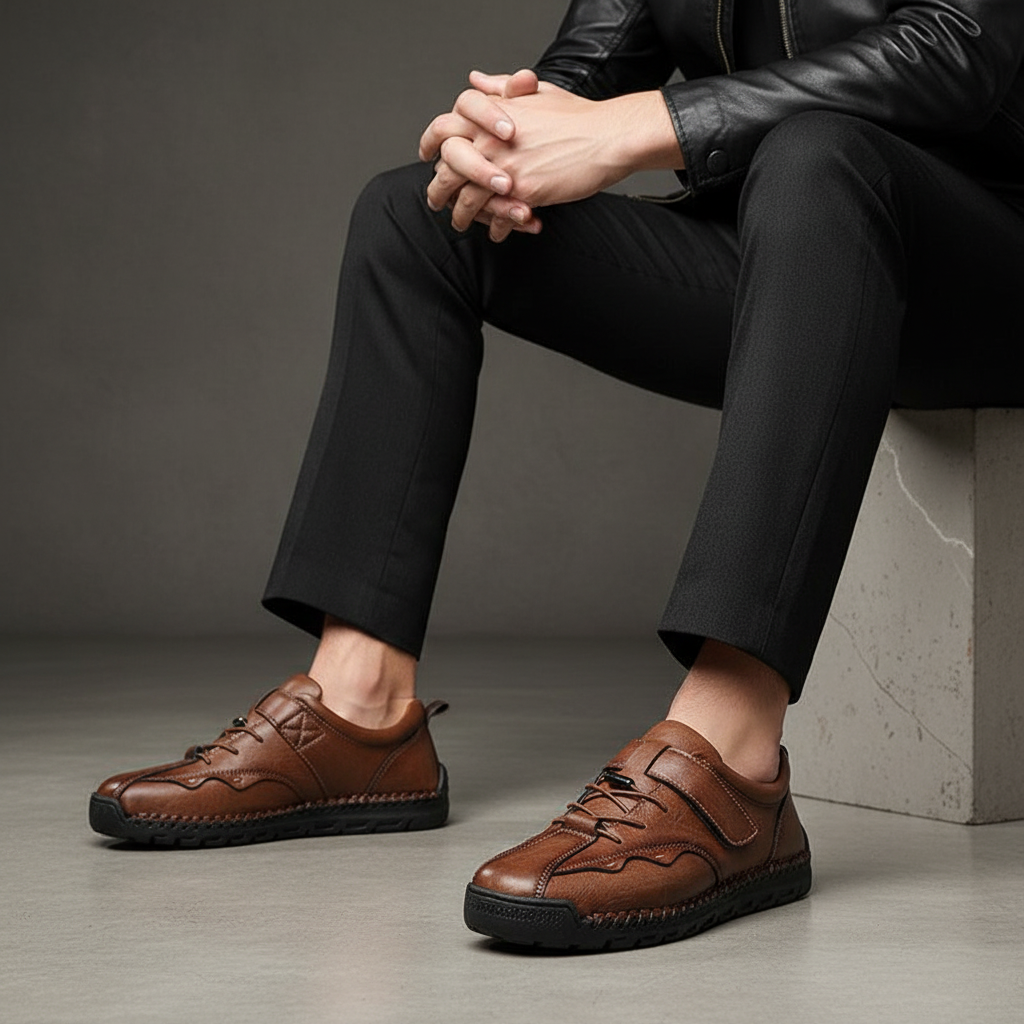 Santo Ridge Vintage Cowhide Slip-On