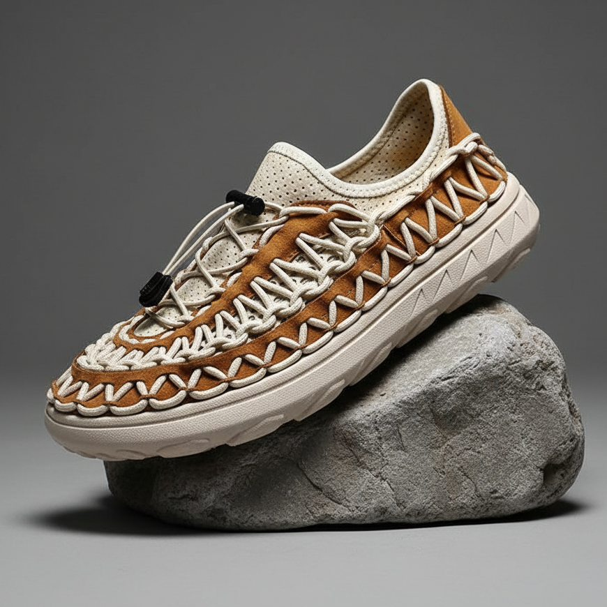 Axel Ridge Woven Cord Sandals