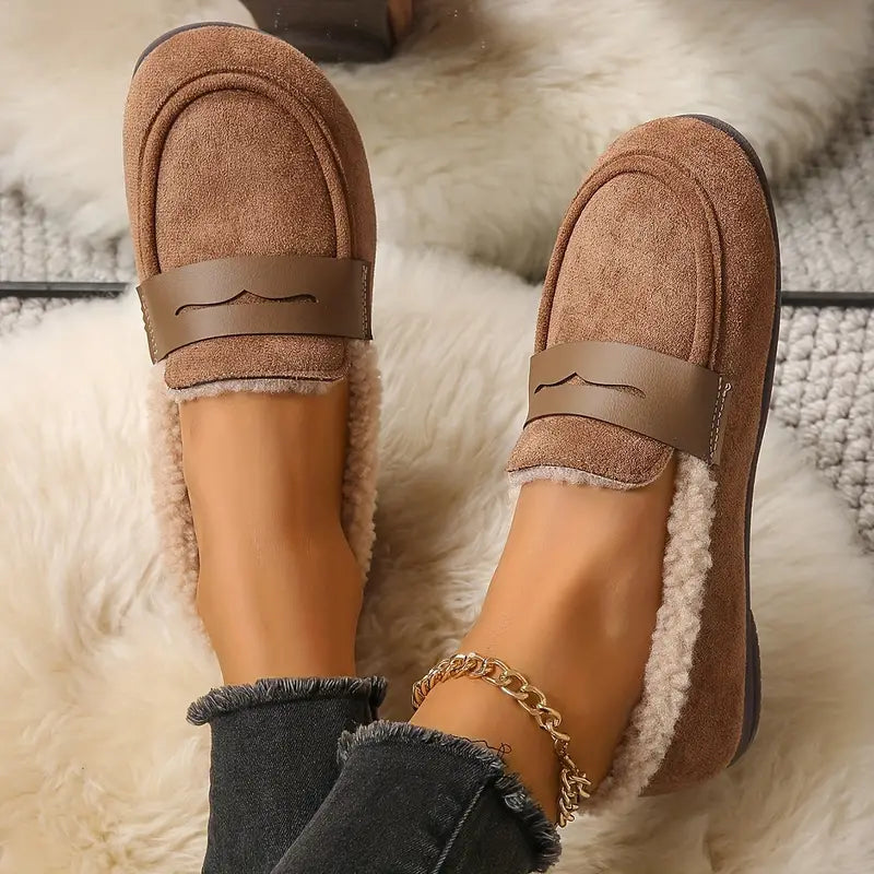 Monroe Luxe Fleece-Lined Loafers