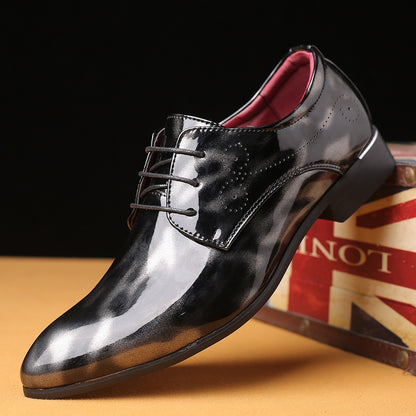 Huntsman™ Gatsby Glossy Leather Dress Shoes