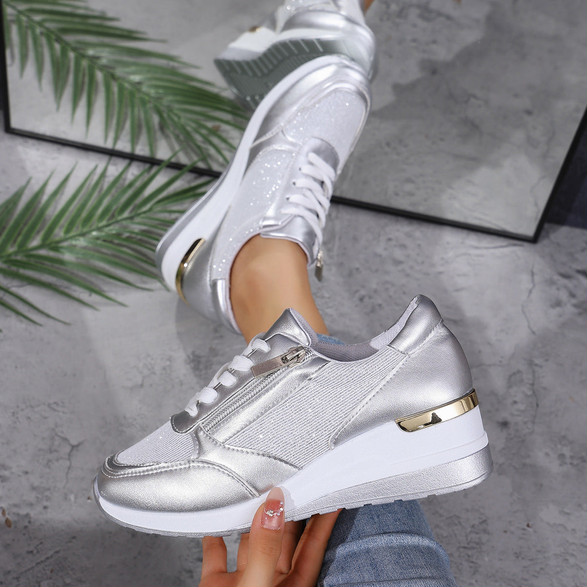 Vanessa Shelly Disco Glam Sneakers