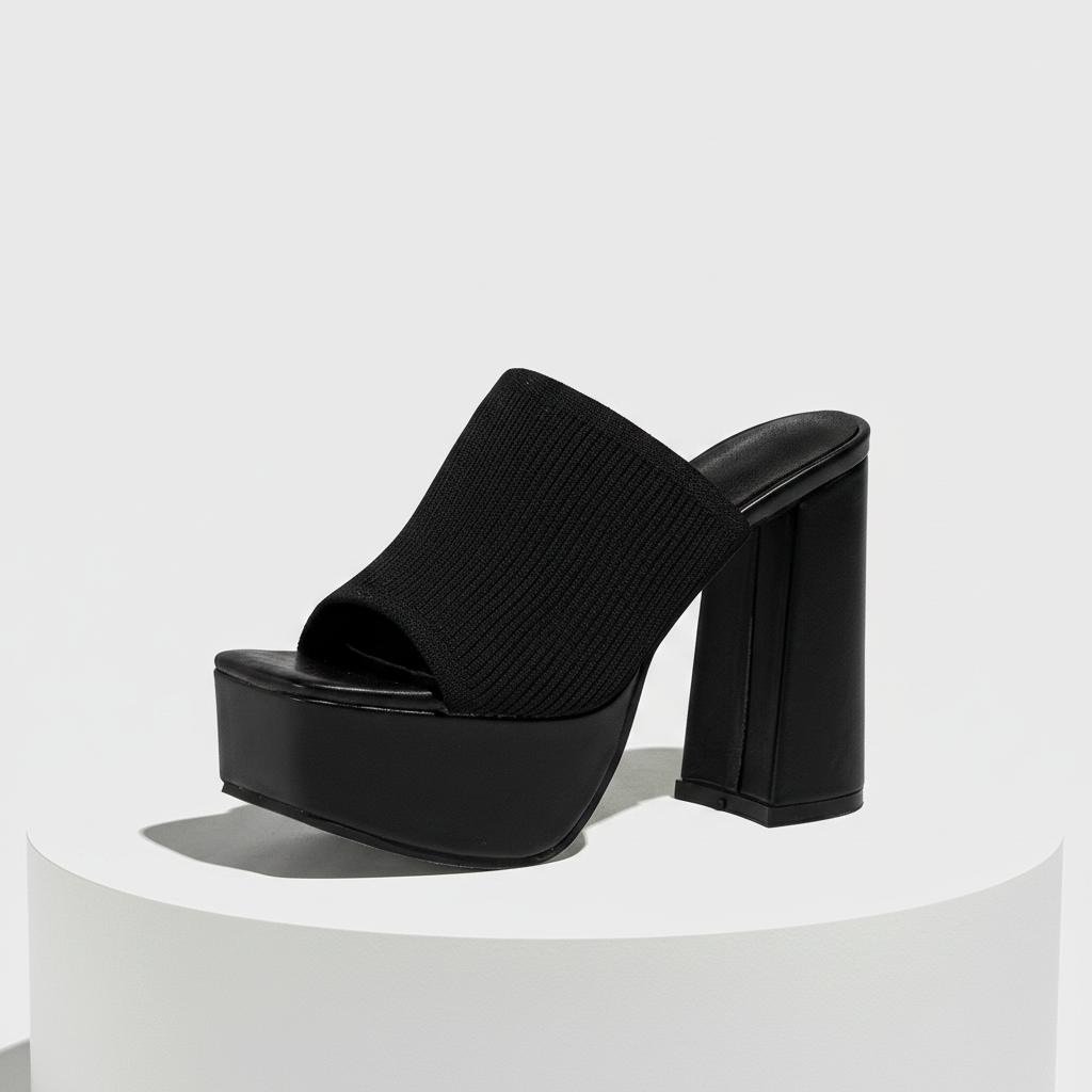 Avéra Knit Platform Heels