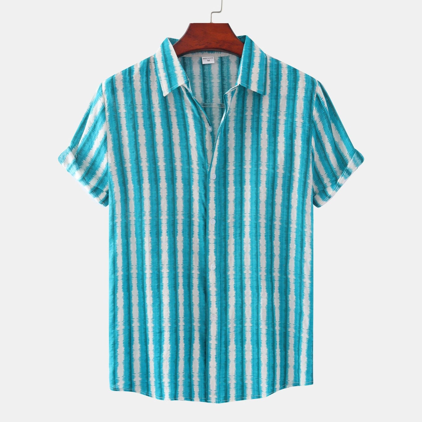 Claude Monet Striped Vacation Shirt