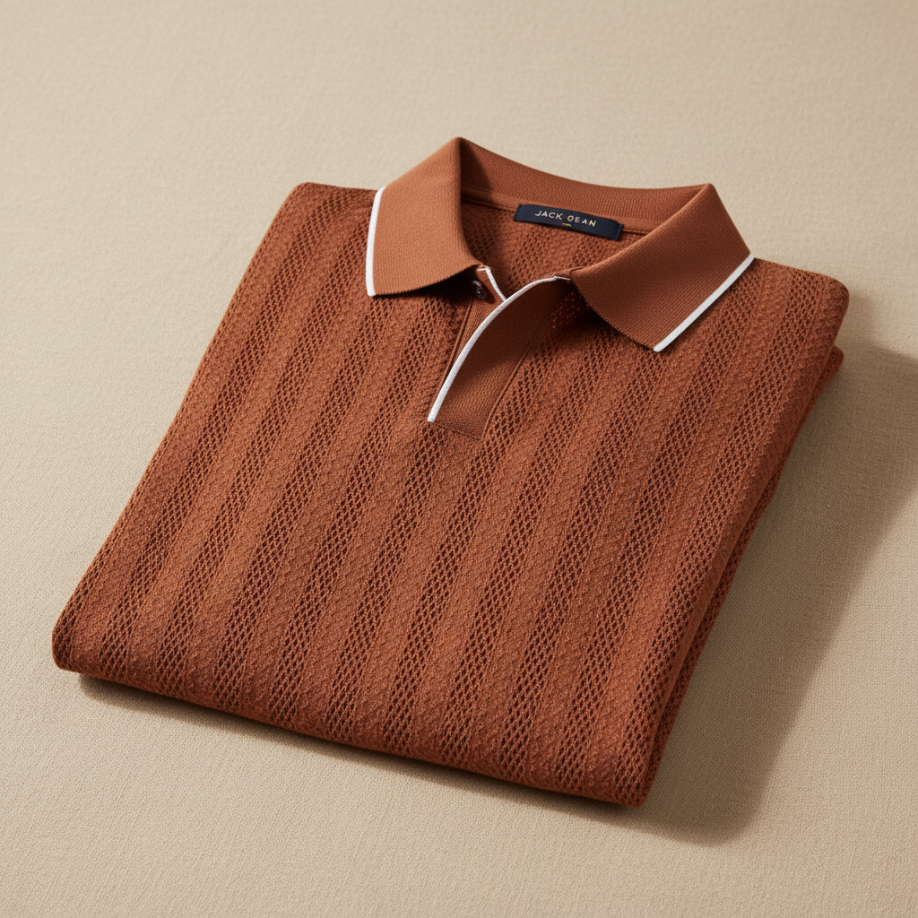 Jack Dean Nylon Performance Polo