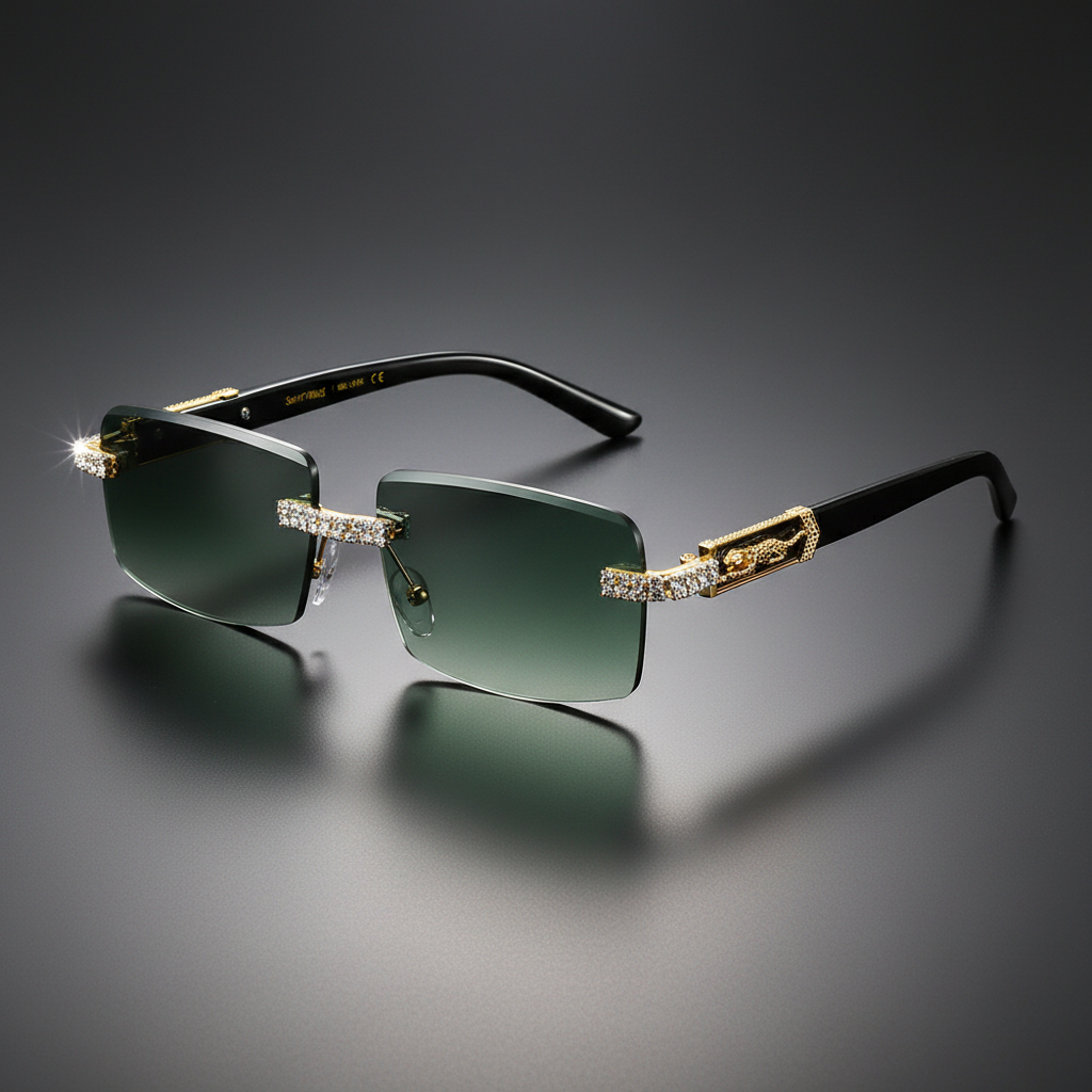 Saint Ridge Leopard Diamond-Cut Shades