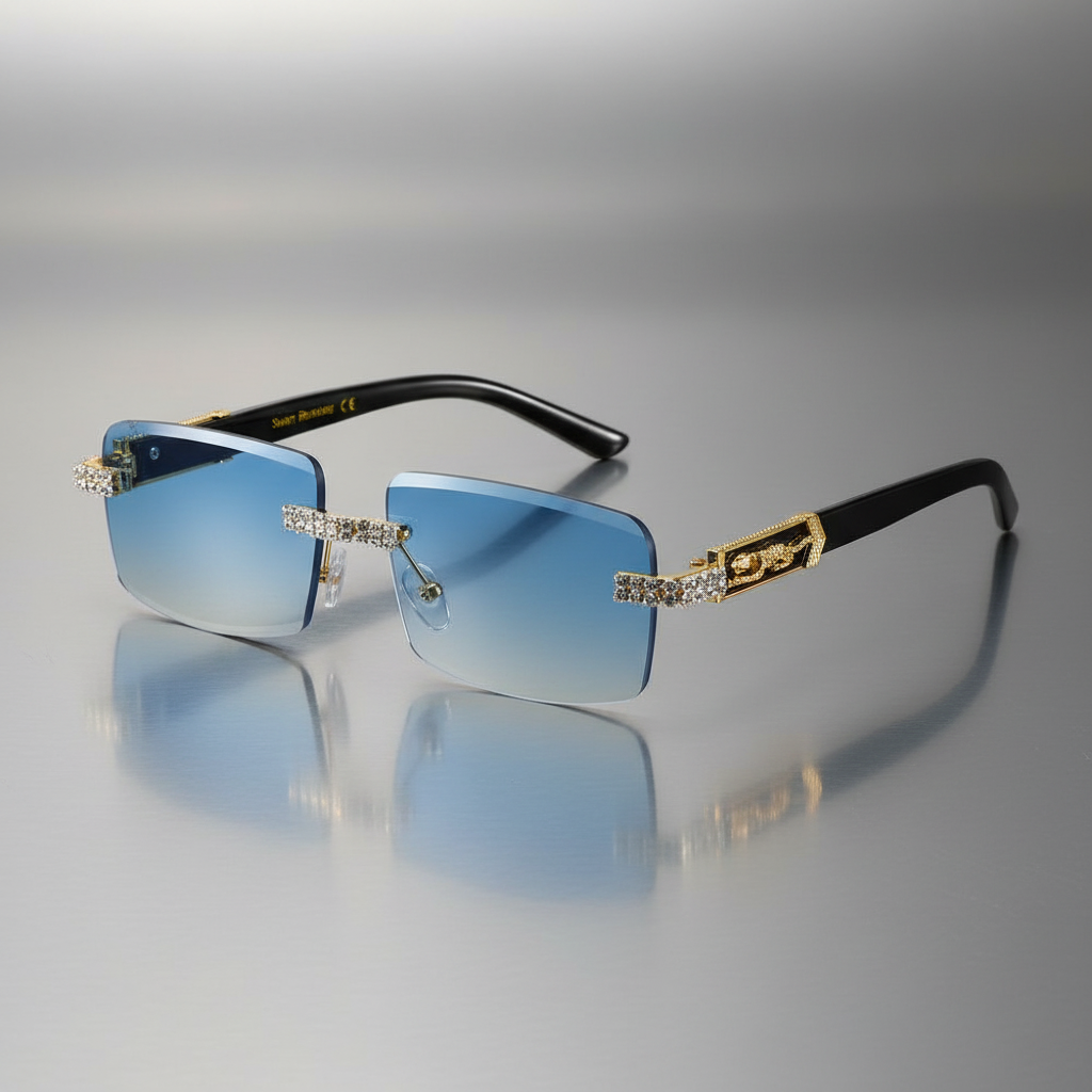 Saint Ridge Leopard Diamond-Cut Shades
