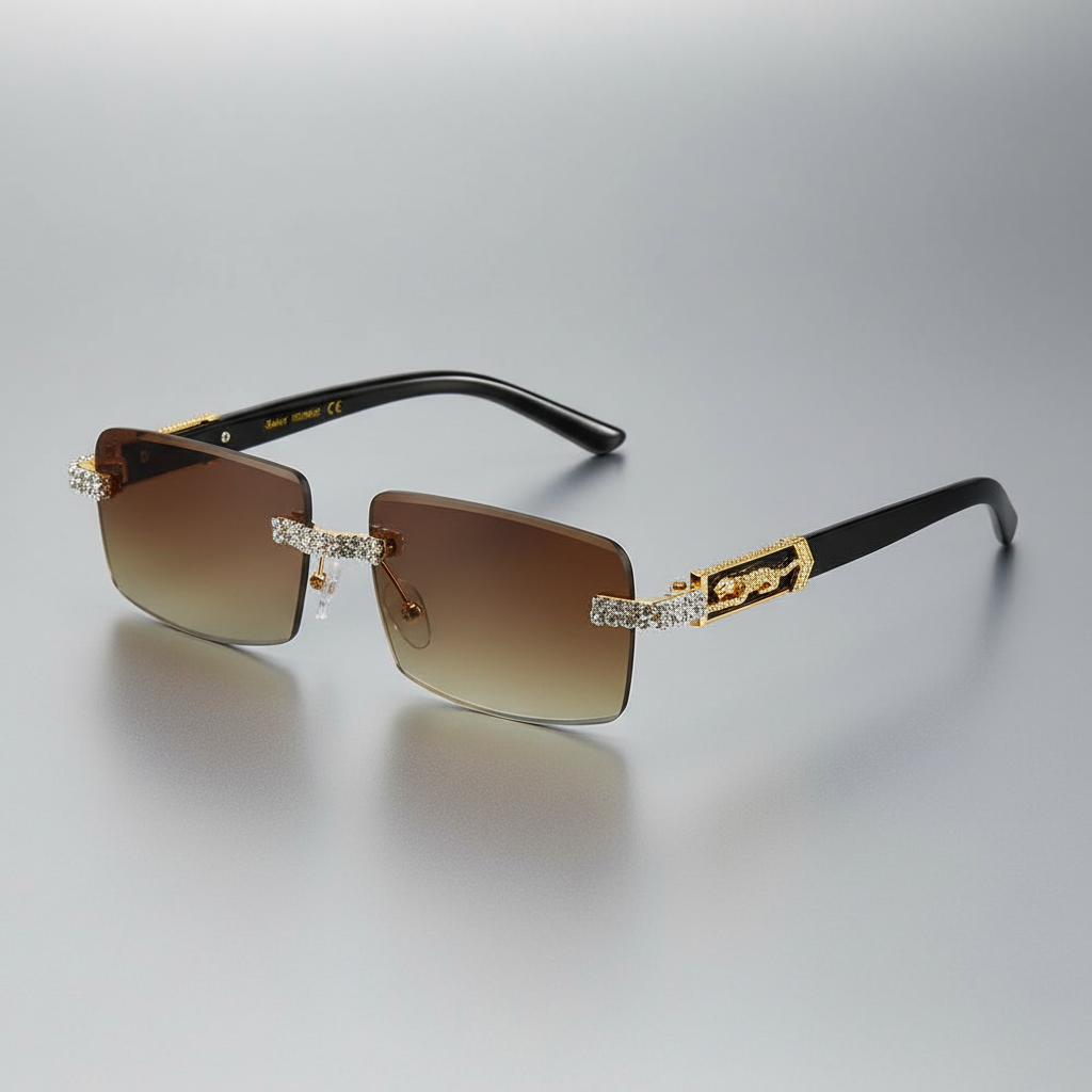 Saint Ridge Leopard Diamond-Cut Shades