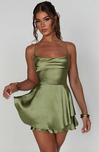 Katies | Florence Luxury Satin Cami Dress