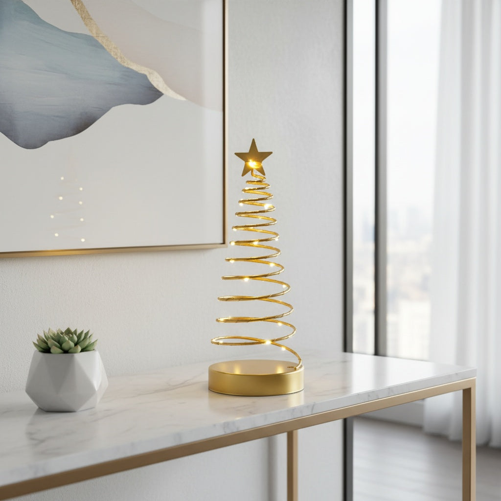 Christmas Tree Modern Festive Lights