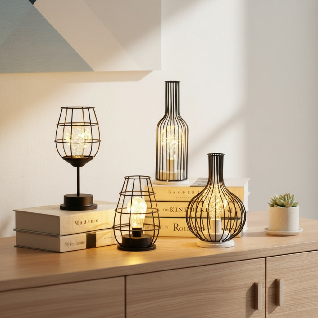 Mason Arts Vintage Metal Table Lamp