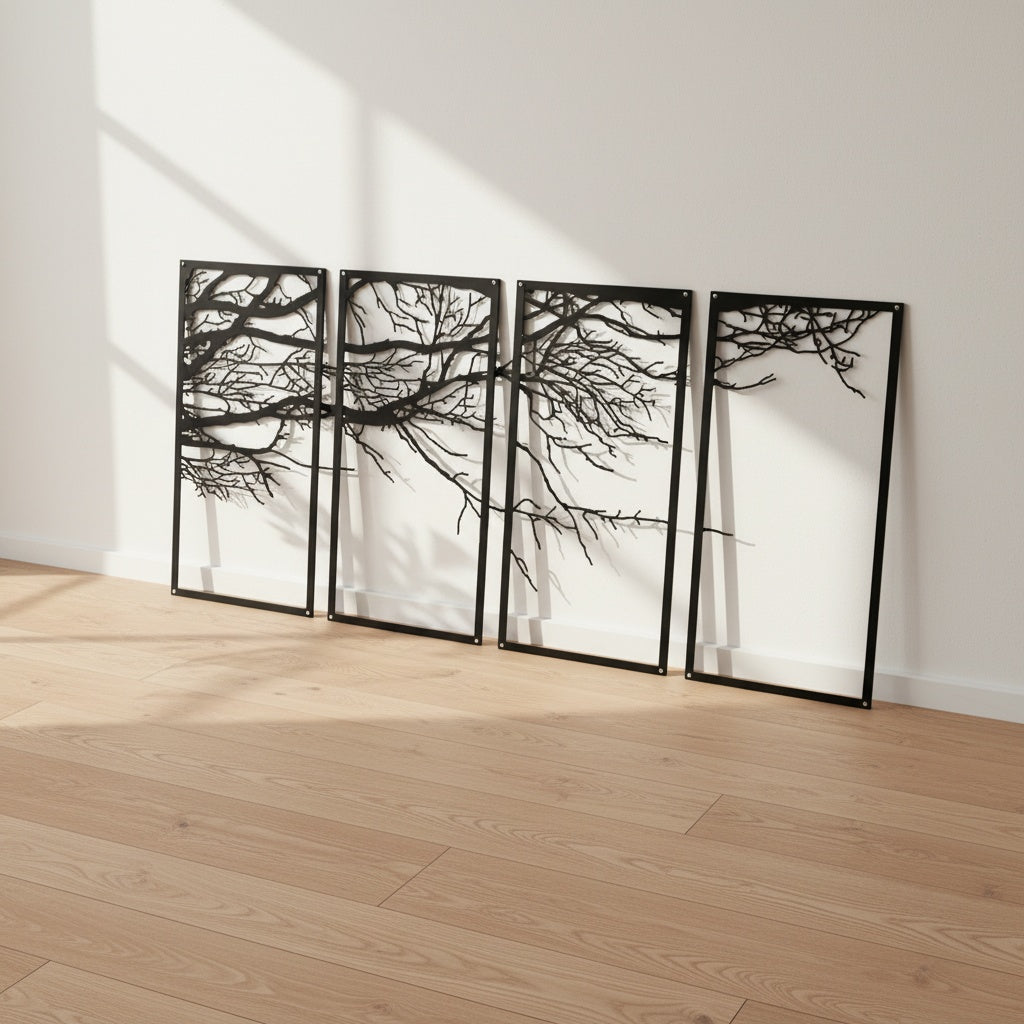Mason Arts Calming Winter Trees (Set of 4)