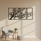 Mason Arts Calming Winter Trees (Set of 4)