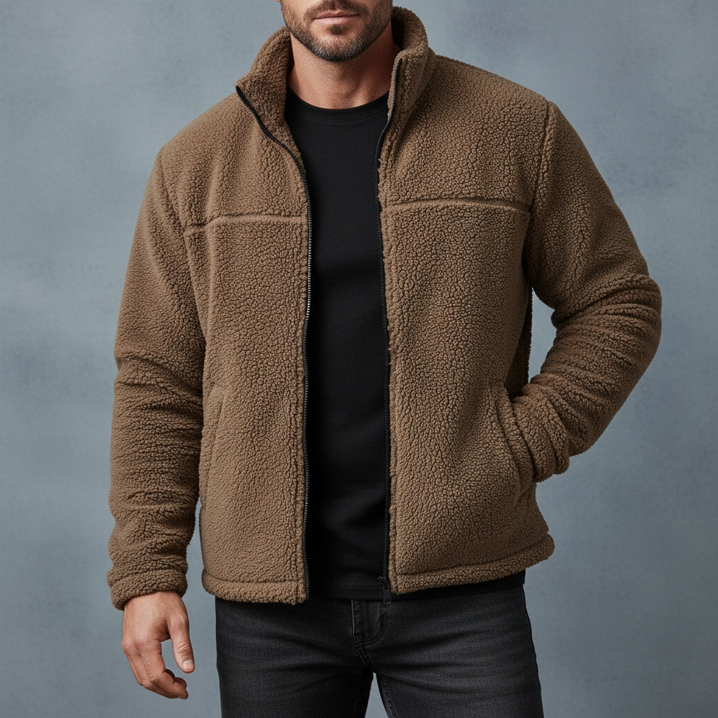 Urban Theory Microfleece Teddy Jacket