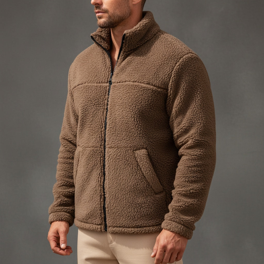 Urban Theory Microfleece Teddy Jacket