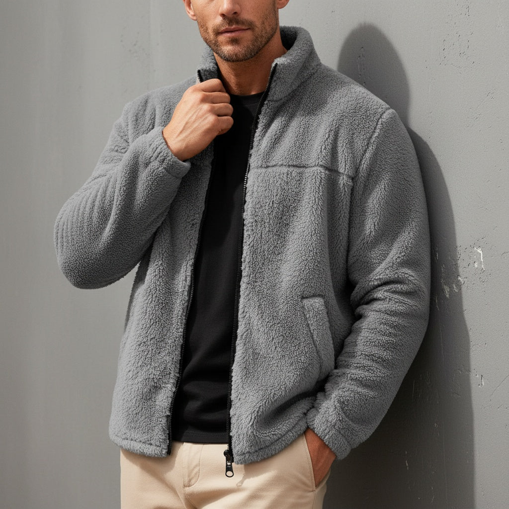 Urban Theory Microfleece Teddy Jacket