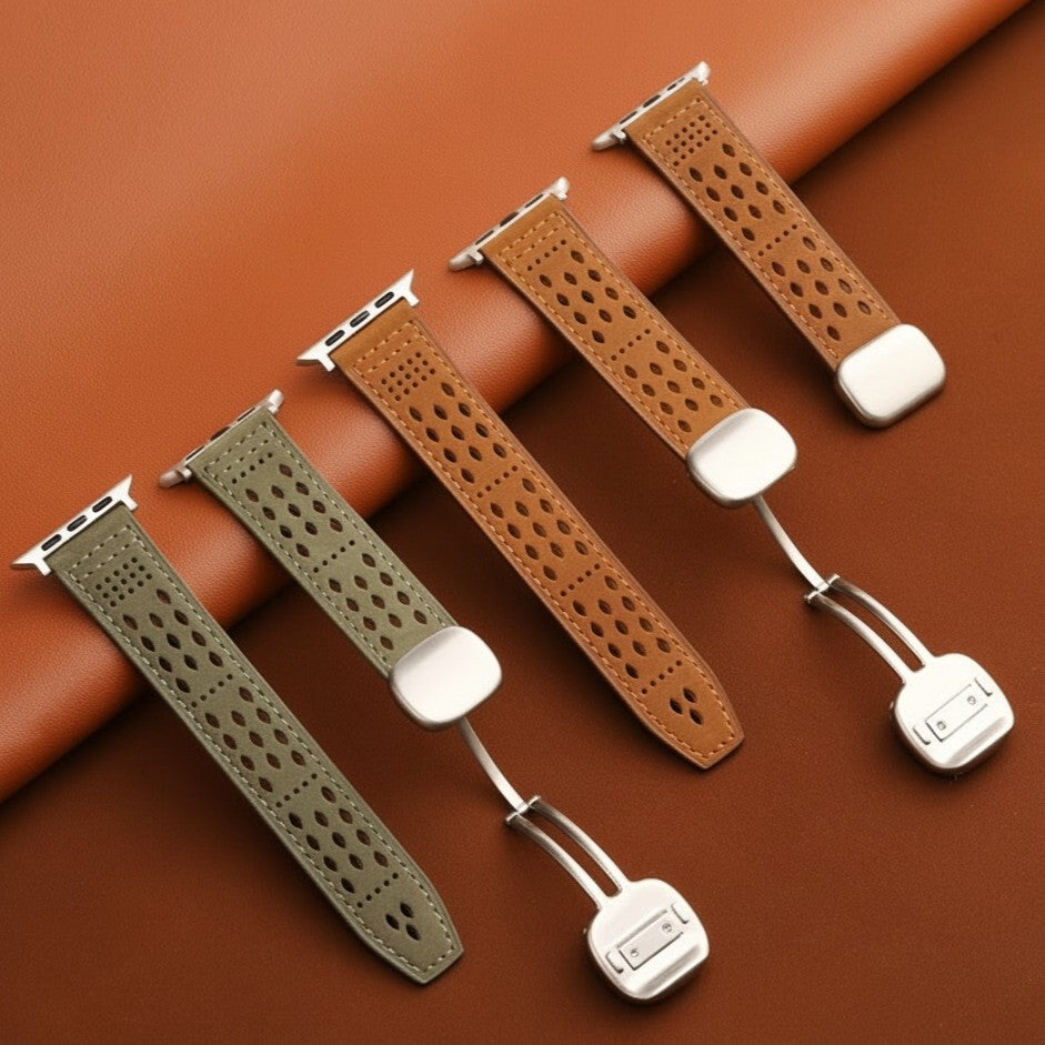 Parker Studio Leather Strap (Apple Watch Band)