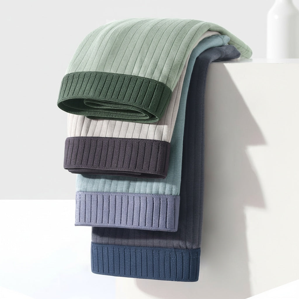 Jack Marco Ribbed Bamboo Cotton Boxers Set