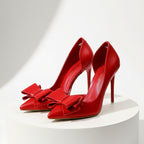 Ruth Rose Bow Heels