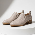 Avéra Croc Slip-On Block Heel