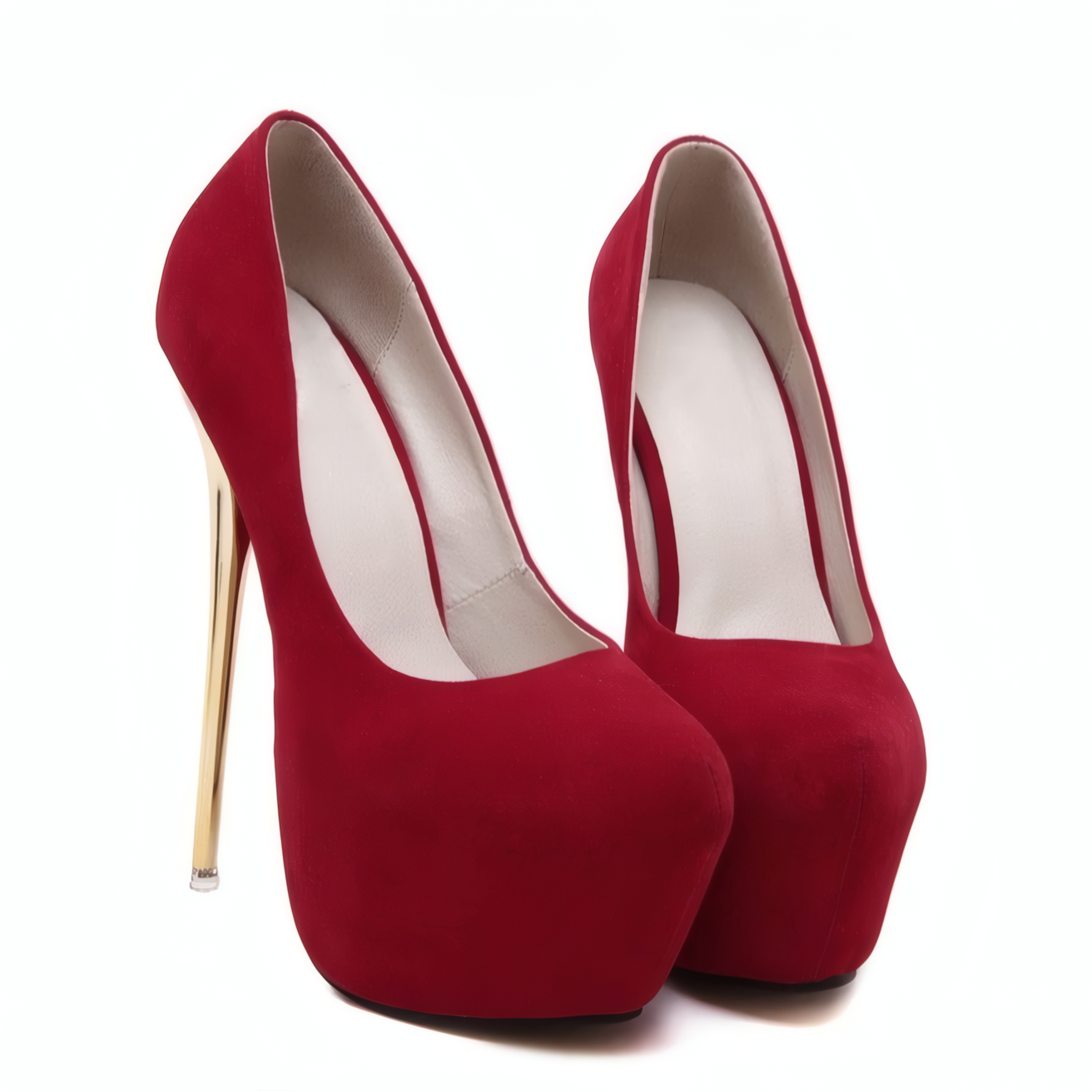 Ruth Rose Velvet Evening Heels